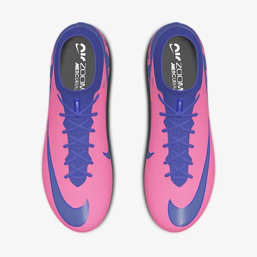 Giày Nike Mercurial Superfly 9 Elite By You Nữ Tím Xanh